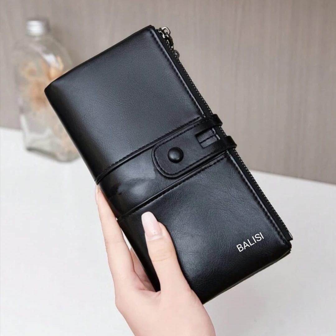Balisi-Long Classic Leather Wallet