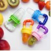 Baby Fresh Food Feeder Nipple Pacifier Nibbler Bottle – Multi-Function Fresh Fruit & Juice Feeder with Rattle Handle