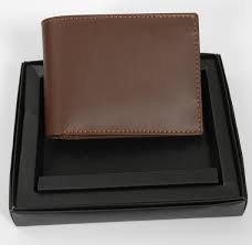 Men’s Premium Leather Wallet – Dual Tone Brown & Blue Bifold Design - Image 4